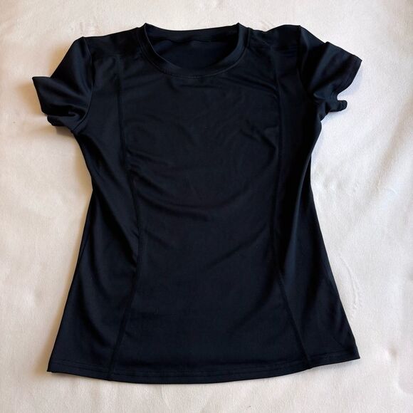 Loovoo Women Workout Shirts Pack Athletic Compression Tee - Picture 2 of 5